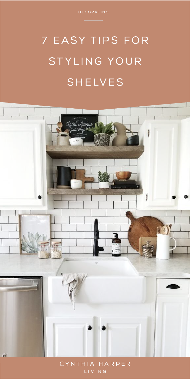 7 Easy Tips For Styling Your Shelves - Showit Blog