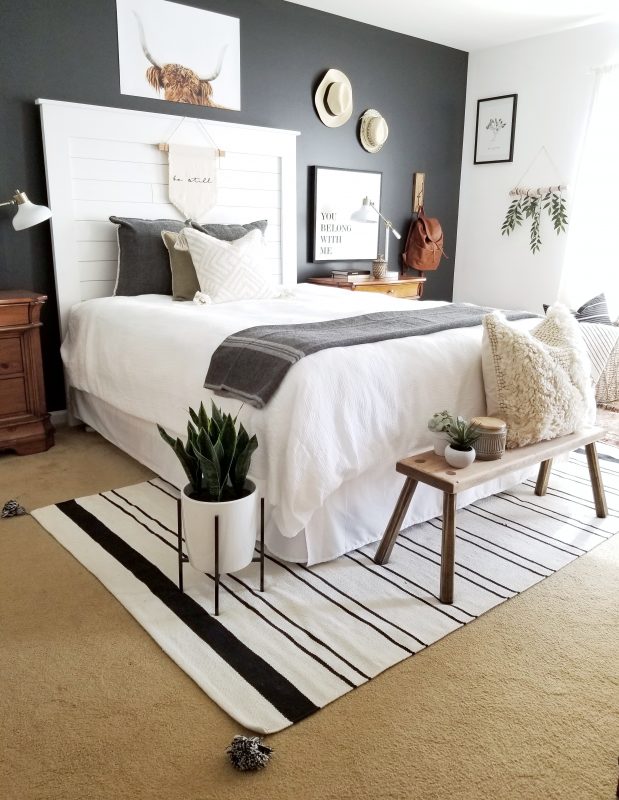 5 Steps to Effortlessly Redecorate Your Bedroom in an Afternoon. By Cynthia Harper. Modern Farmhouse Style.