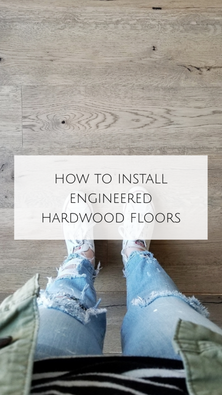 How to install hardwood floor