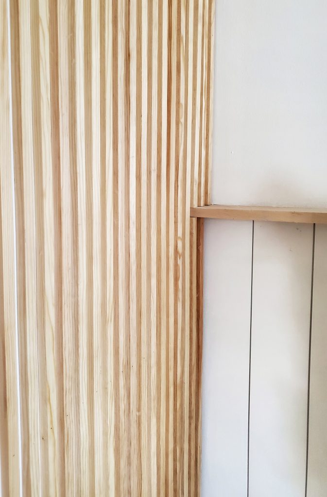DIY Wood Slat Wall - Showit Blog